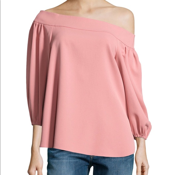 Tibi Tops - Tibi off shoulder twill top